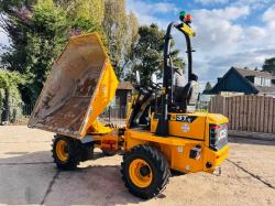 JCB 3STH-2S5 4WD SWIVEL TIP DUMPER *YEAR 2021, ONLY 655 HOURS* VIDEO*