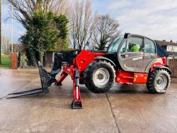 MANITOU MT-X1840 4WD TELEHANDLER *18 METER REACH* C/W PALLET TINES *VIDEO*