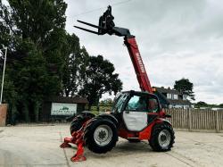 MANITOU MT1030 4WD TELEHANDLER *10 METER REACH* C/W PALLET TINES *VIDEO*