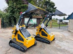 NEW UNUSED KINGKONG XG380 TRACKED SKIDSTEER LOADER *YEAR 2024, CHOICE OF TWO* VIDEO*