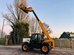 JCB 530-70 4WD TELEHANDLER C/W BUCKET & PALLET TINES *VIDEO*