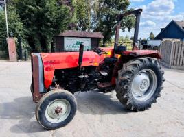 TAFE 45D TRACTOR C/W POWER STEERING & ROLE BAR *VIDEO*