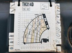 CAT TH314D TELEHANDLER *C/W PALLET TINES*YEAR 2019*READING 5030 HOURS*VIDEO*