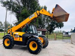 JCB 535-95 4WD TELEHANDLER *YEAR 2013* C/W BUCKET *VIDEO*