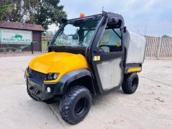 JCB GROUNDHOG 4X4 UTV *YEAR 2010* NON RUNNER DIESEL ISSUE *VIDEO*