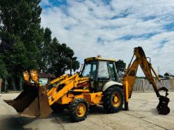 JCB 3CX SITEMASTER PLUS 4WD BACKHOE DIGGER C/W EXTENDING DIG *VIDEO*