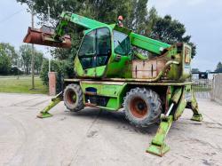 MERLO ROTO38.16S 4WD TELEHANDLER * 16 METER REACH* C/W PALLET TINES *VIDEO*