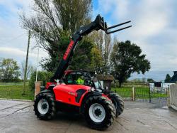 MANITOU MLT635-140+ 4WD TELEHANDLER *YEAR 2019, AG-SPEC* C/W PICK UP HITCH *VIDEO*