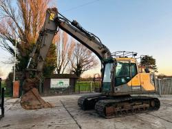 VOLVO EC140EL TRACKED EXCAVATOR *YEAR 2016, 5529 HOURS* C/W QUICK HITCH *VIDEO*