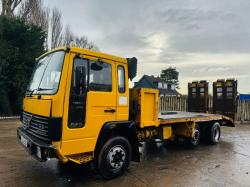 VOLVO FL6 11 6X2 BEAVER TAIL LORRY C/W FLIP TOE RAMPS *VIDEO*