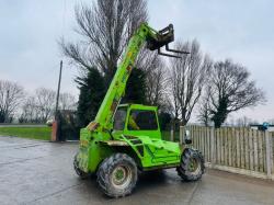 MERLO P30.7 SX 4WD TELEHANDLER *6446 HOURS* C/W PALLET TINES*PERKINS ENGINE*