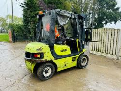 CLARK 30D DIRSEL FORKLIFT *CONTAINER SPEC* C/W SIDE SHIFT *VIDEO*