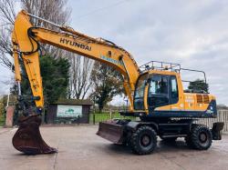 HYUNDAI 200W-7A 4WD WHEELED EXCAVATOR *ROAD REGISTERED* C/W QUICK HITCH *VIDEO*