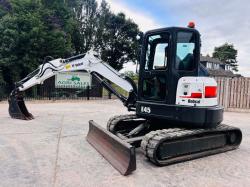 BOBCAT E45 TRACKED EXCAVATOR *YEAR 2019, ONLY 1700 HOURS* C/W QUICK HITCH *VIDEO*