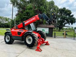 MANITOU MT1030 4WD TELEHANDLER *10 METER REACH* C/W PALLET TINES *VIDEO*