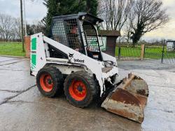 BOBCAT 645 SKIDSTEER C/W BUCKET *VIDEO*