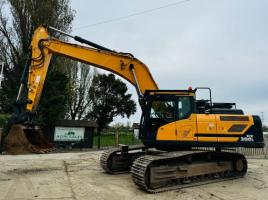 HYUNDAI HX300L EXCAVATOR *YEAR 2018, 4950 HOURS* C/W QUICK HITCH *VIDEO*