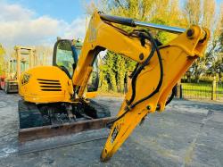 JCB 8080 TRACKED EXCAVATOR *ZERO SWING* TRACK MOTOR LEAKING *VIDEO*