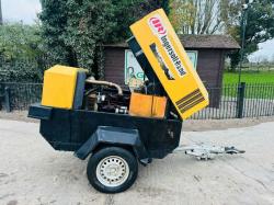 INGERSOL RAND  R1090E TOWABLE COMPRESSOR C/W YANMAR ENGINE 