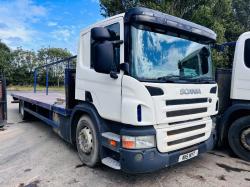 SCANIA P230 4X2 FLAT BED LORRY *YEAR 2010, CHOICE OF TWO *