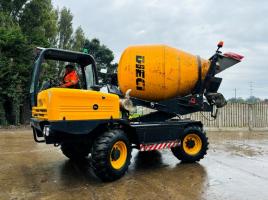 DIECI LH683 SWIVEL TIP CEMENT MIXER *YEAR 2013, 4452 HOURS* C/W 4 WHEEL STEER *VIDEO*