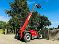 MANITOU 735 4WD TELEHANDLER *YEAR 2016, AG-SPEC* C/W PICK UP HITCH *VIDEO*