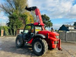 MANITOU MLT629 4WD TELEHANDLER *AG-SPEC, YEAR 2013* C/W PICK UP HITCH *VIDEO*