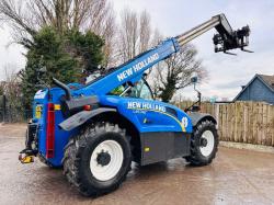 NEW HOLLAND LM742 4WD TELEHANDLER *AG-SPEC, ONLY 4441 HOURS* C/W TINES *VIDEO*