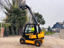 JCB TLT25D TELETRUCK C/W PALLET TINES & FULLY GLAZED CABIN