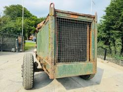 STAMFORD 300KVA SINGLE AXLE TOWABLE GENERATOR C/W CUMMINS ENGINE 