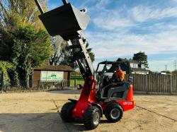 UNUSED EVERUN ER1220 LOADING SHOVEL *YEAR 2024* C/W KUBOTA ENGINE, BUCKET & TINES 