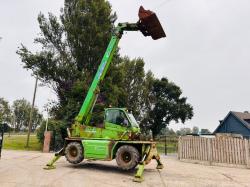 MERLO ROTO38.16S 4WD TELEHANDLER * 16 METER REACH* C/W PALLET TINES *VIDEO*