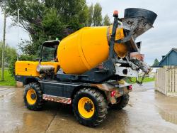 DIECI LH683 SWIVEL TIP CEMENT MIXER *YEAR 2013, 4447 HOURS* C/W 4 WHEEL STEER *VIDEO*