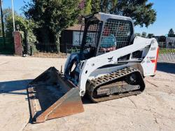 BOBCAT T450 TRACKED SKIDSTEER *YEAR 2020, ONLY 968 HOURS* C/W BUCKET *VIDEO*