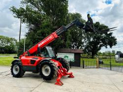 MANITOU MT1030 4WD TELEHANDLER *10 METER REACH* C/W PALLET TINES *VIDEO*