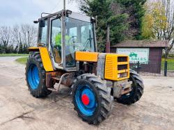 RENAULT 4WD TRACTOR C/W PICK UP HITCH 