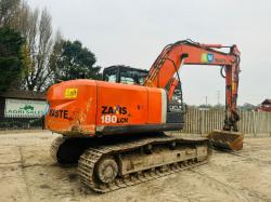 HITACHI ZAXIS 180LCN TRACKED EXCAVATOR *YEAR 2011* C/W QUICK HITCH 