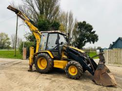 CATERPILLAR 428C 4WD BACKHOE DIGGER *5663 HOURS* C/W EXTENDING DIG *VIDEO*