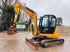 JCB 8026 TRACKED EXCAVATOR *ZERO SWING, YEAR 2009, 3402 HOURS* C/W BUCKET 