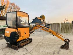 CASE TRACKED EXCAVATOR C/W RUBBER TRACKS & BLADE 