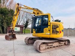 KOMATSU PC138US TRACKED EXCAVATOR *C/W BUCKET*VIDEO*