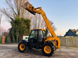 JCB 530-70 4WD TELEHANDLER C/W BUCKET & PALLET TINES *VIDEO*