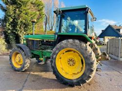 JOHN DEERE 3050 4WD TRACTOR * 40K * C/W REAR LINKAGE 