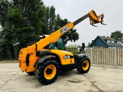 JCB 531-70 4WD TELEHANDLER * YEAR 2012, ONLY 3781 HOURS* C/W PALLET TINES *VIDEO*