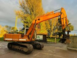 HITACHI EX150 TRACKED EXCAVATOR C/W QUICK HITCH & BUCKET *VIDEO*