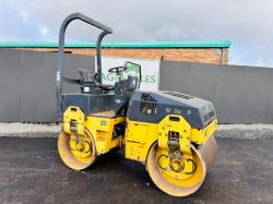 BOMAG BW125ADH DOUBLE DRUM VIBRATING ROLLER