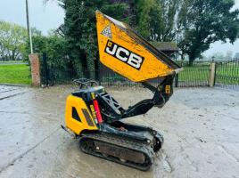 JCB HTD05 HIGH TIP PEDESTRIAN TRACKED DUMPER *YEAR 2019* VIDEO *