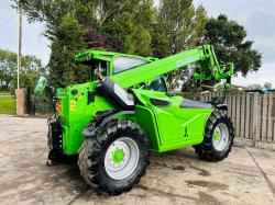 MERLO TF42.7CS-140-CVTRONIC TELEHANDLER *YEAR 2017, AG-SPEC* C/W PALLET TINES 