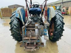 FORDSON E27N TRACTOR C/W PERKINS P6 ENGINE, FRONT LOADER & WINCH *NO VAT, VIDEO*