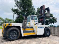 LANCING HENLEY HERMES 40 FORKLIFT *40 TONNE LIFT* C/W VOLVO ENGINE *VIDEO*